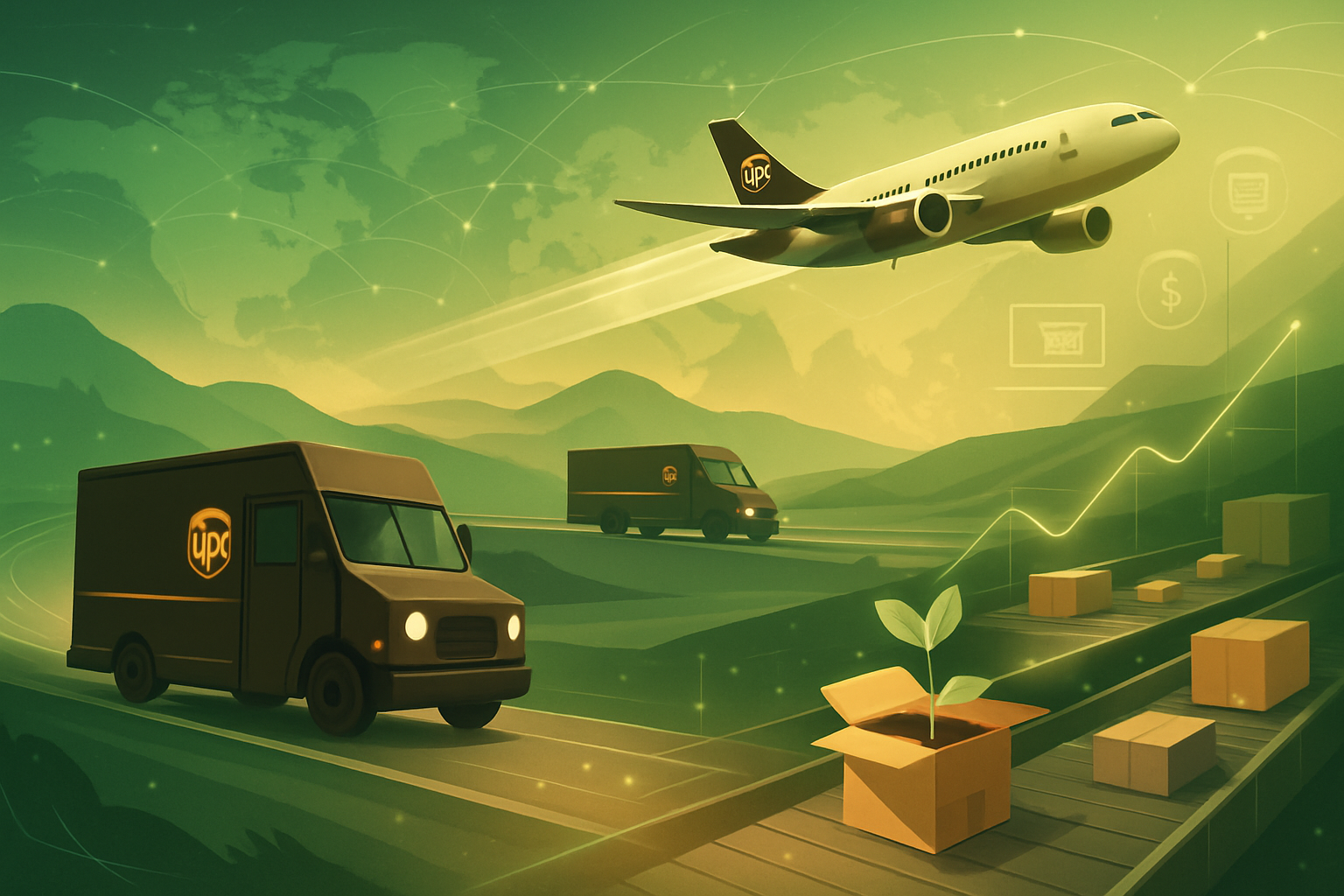 UPS: Navigating a Strategic Pivot in Global Logistics (10/6/2025)