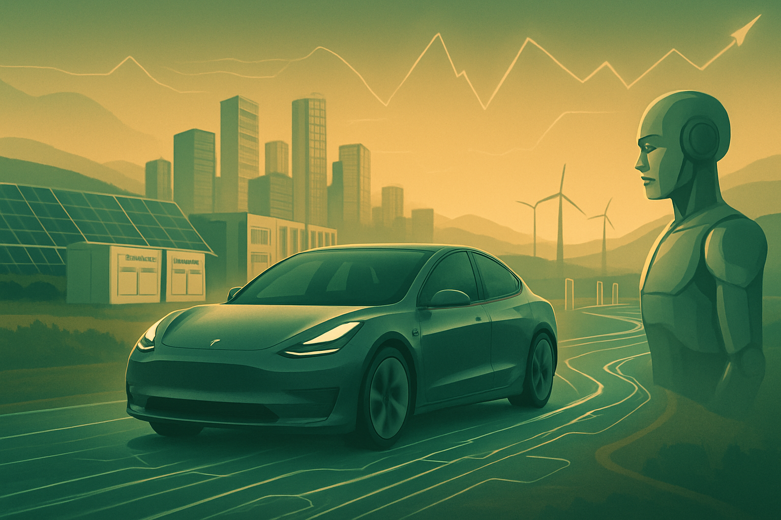 Tesla: Navigating the Crossroads of Automotive Innovation and AI Ambition