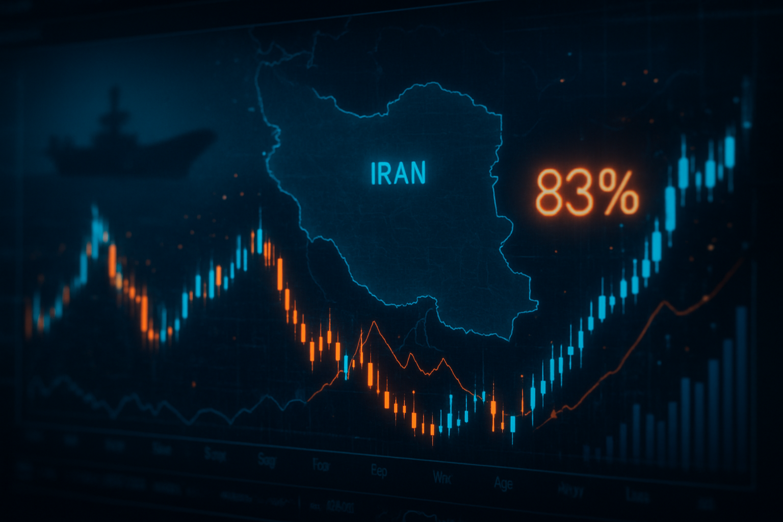 Predictive Power: Iran Conflict Markets Surge to $107M as Traders Price in 83% Chance of US Action