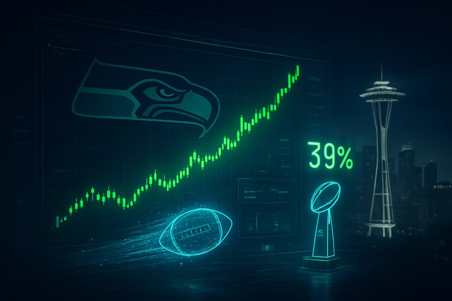 The Emerald City Renaissance: Seattle Seahawks Emerge as Super Bowl LX Favorites as Prediction Market Volume Explodes