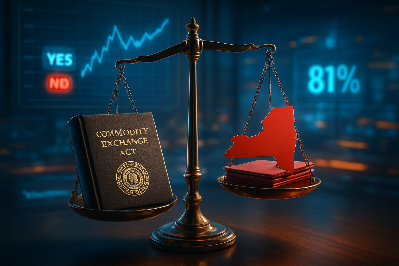 The 81% Gamble: Prediction Markets Fight for Survival Under Federal Shield