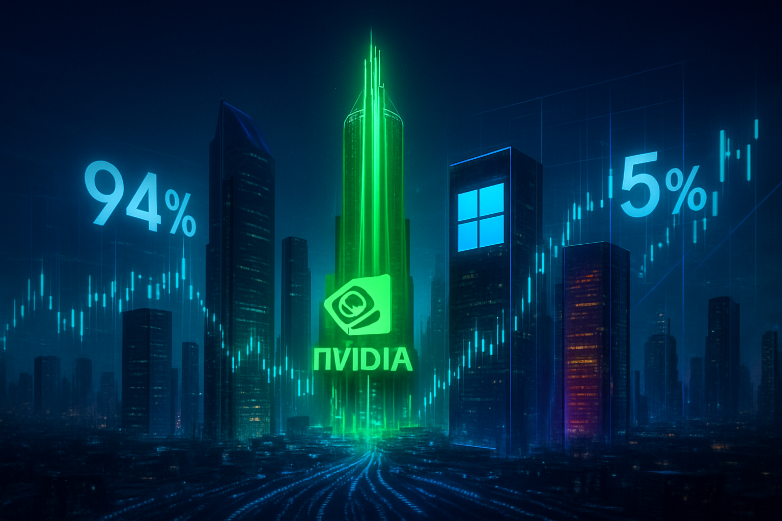 Nvidia’s Crown on the Line: Polymarket Traders Bet $10M on the World’s Most Valuable Company Race