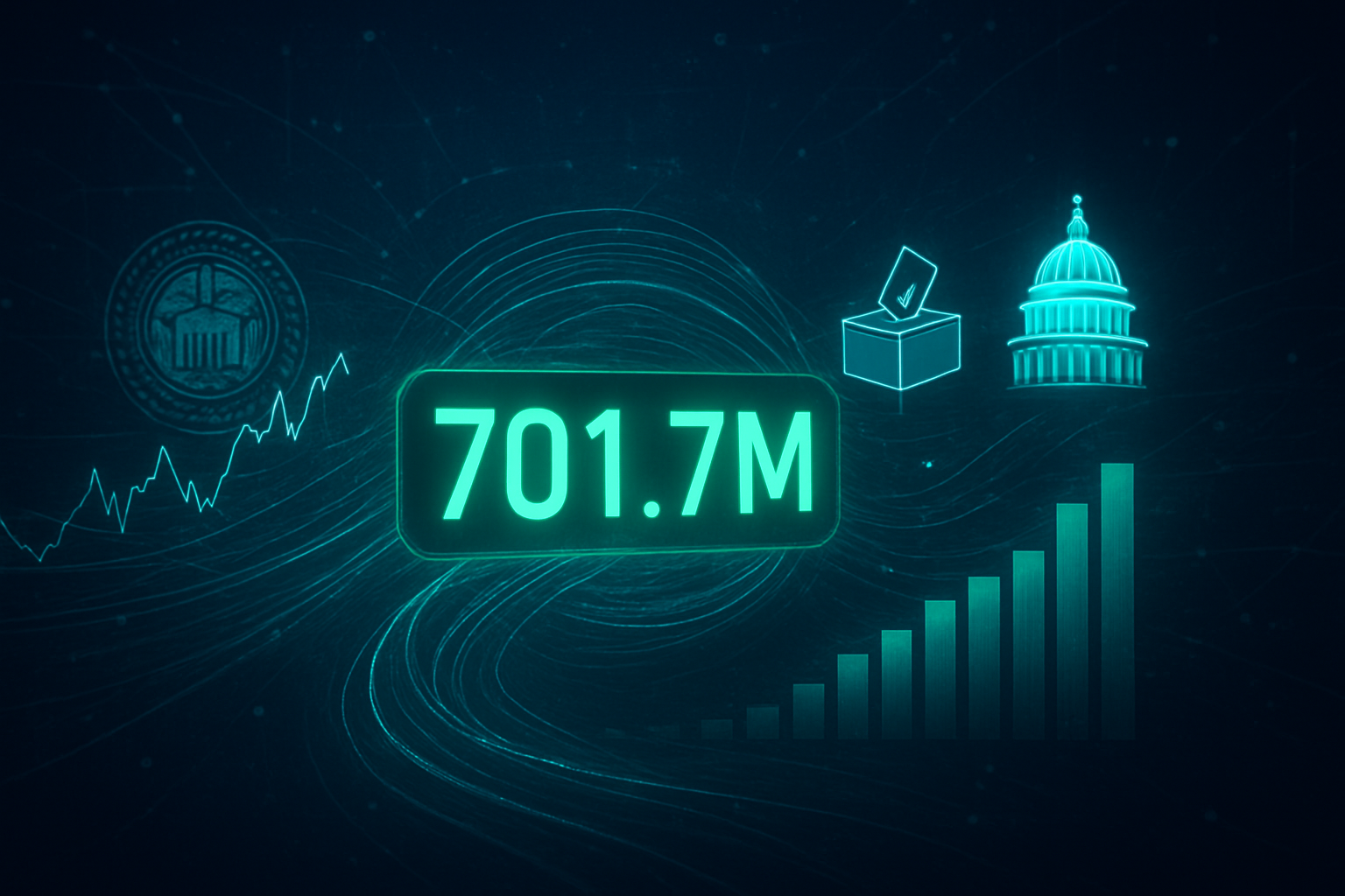 The Day of the Truth Engine: Prediction Markets Shatter Records with $701.7 Million Surge