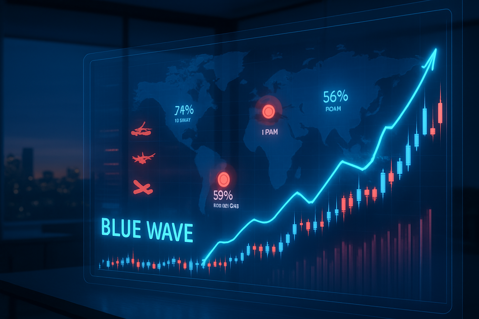The “Blue Wave” vs. The “Red Strike”: Prediction Markets Brace for a Volatile 2026
