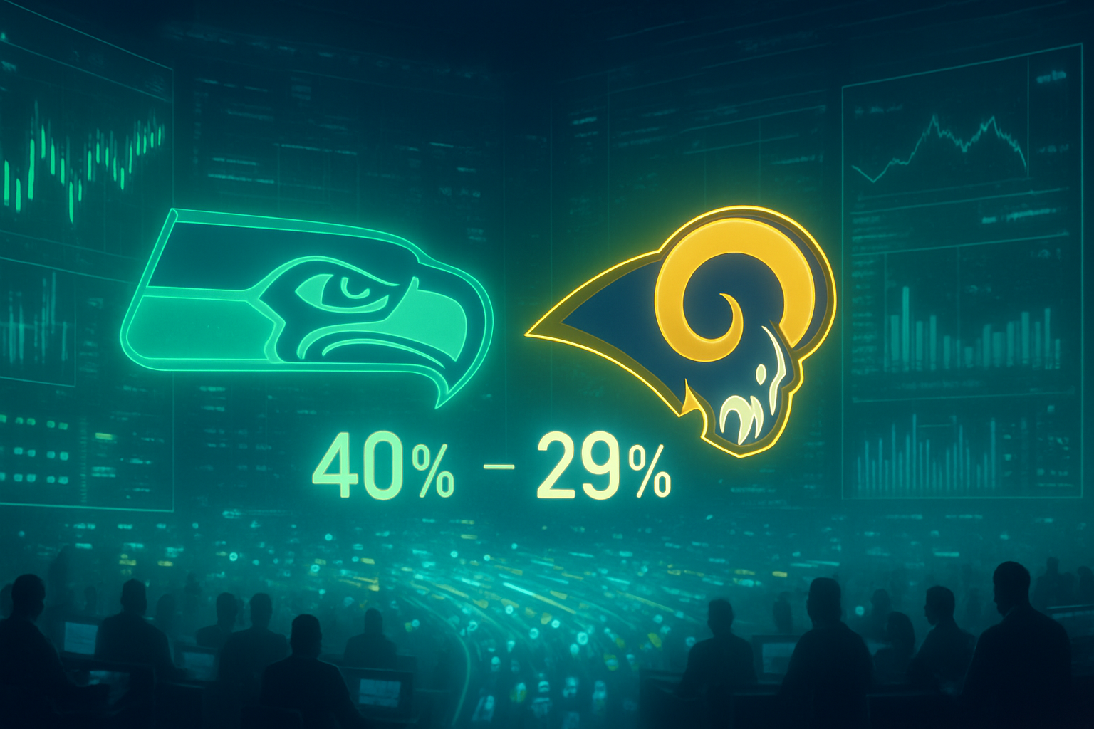 NFC West Rivalry Dominates Super Bowl LX Prediction Markets as Polymarket Volume Hits $688 Million