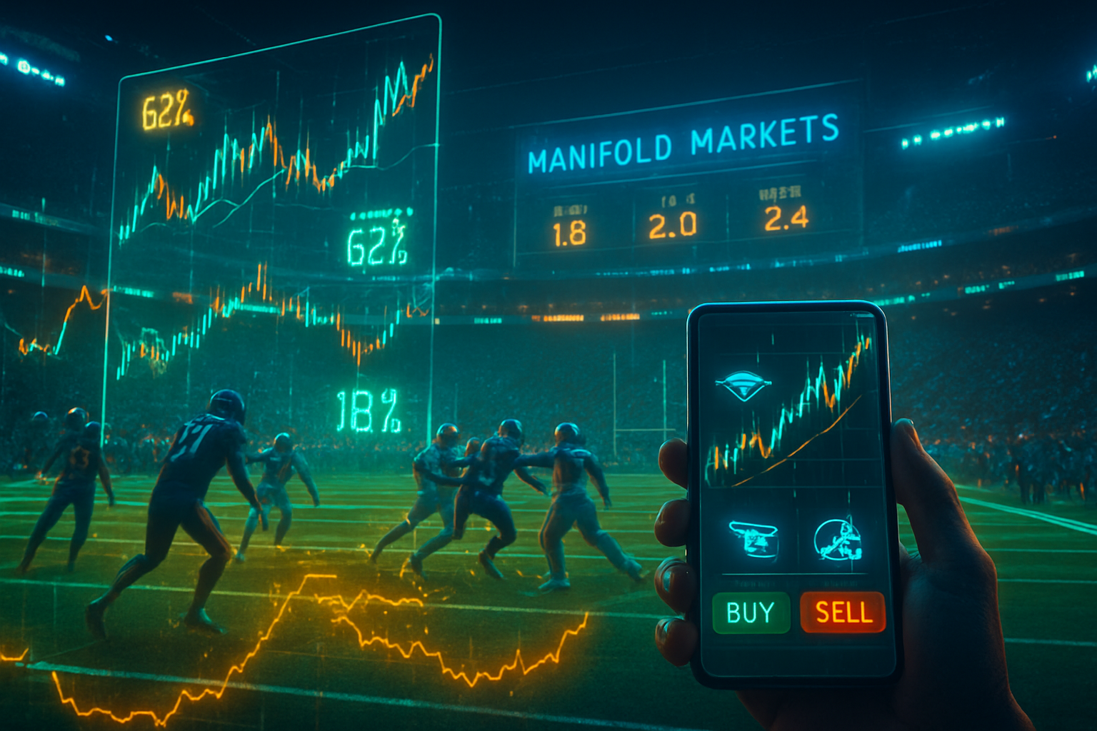 Crowds vs. Bookies: How Manifold Markets Predicted the NFL’s Wild Card Chaos
