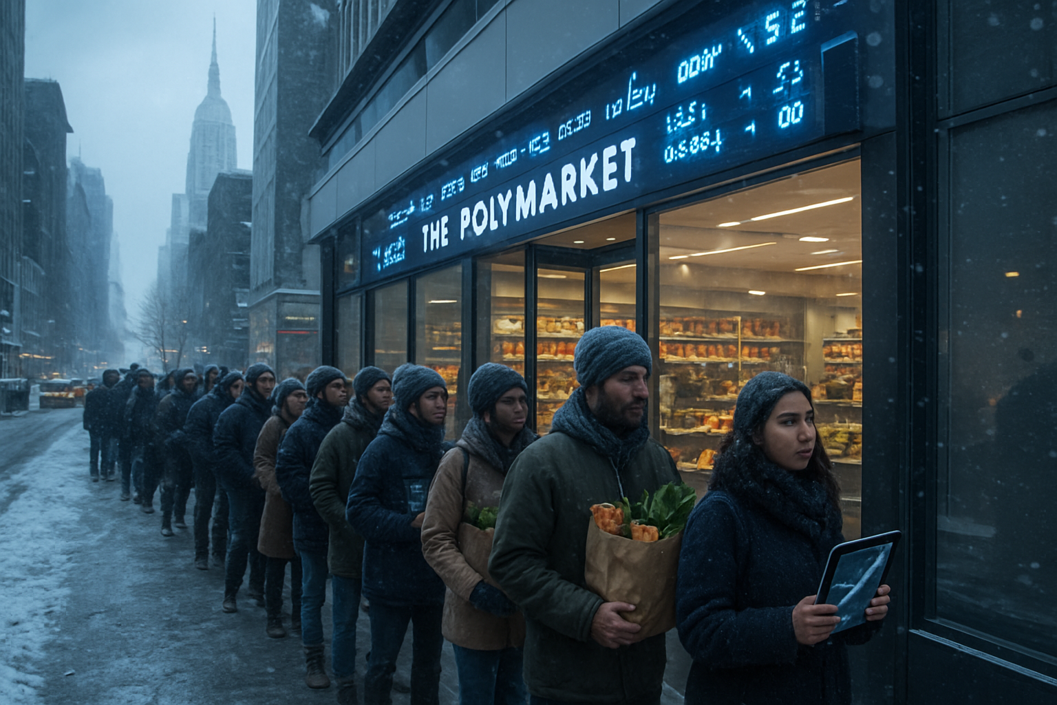 The Grocery Gambit: Polymarket’s $1 Million NYC Pop-Up Sparks High-Stakes Political Betting