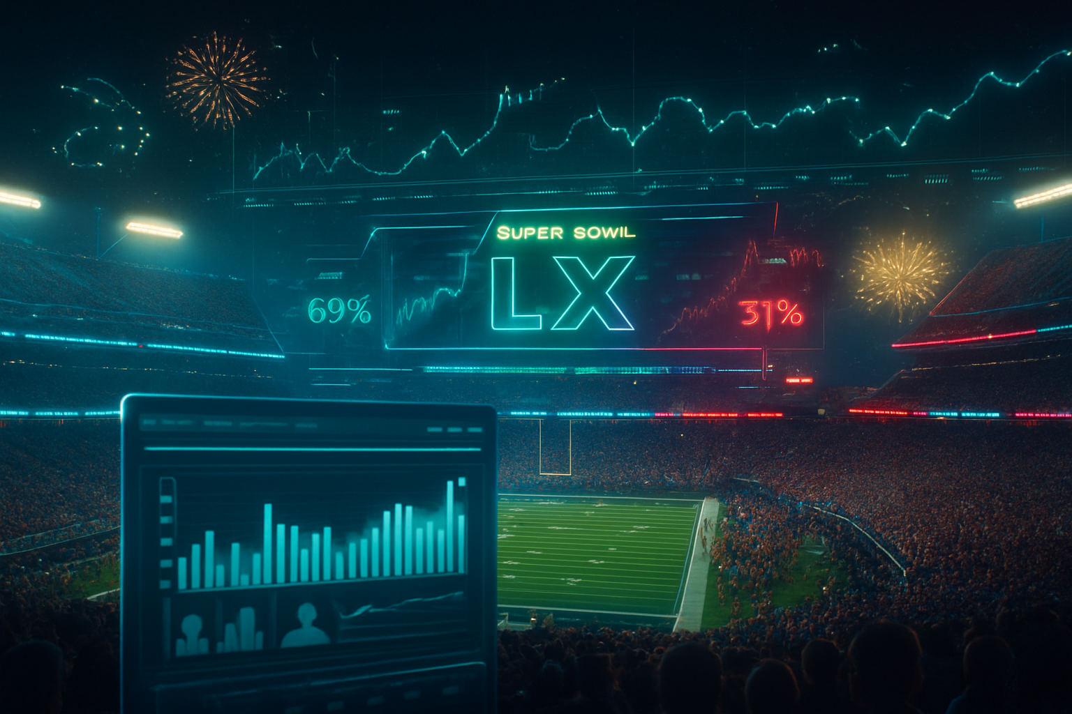 A Billion-Dollar Kickoff: Super Bowl LX Prediction Markets Hit Record $1B in Trading Volume