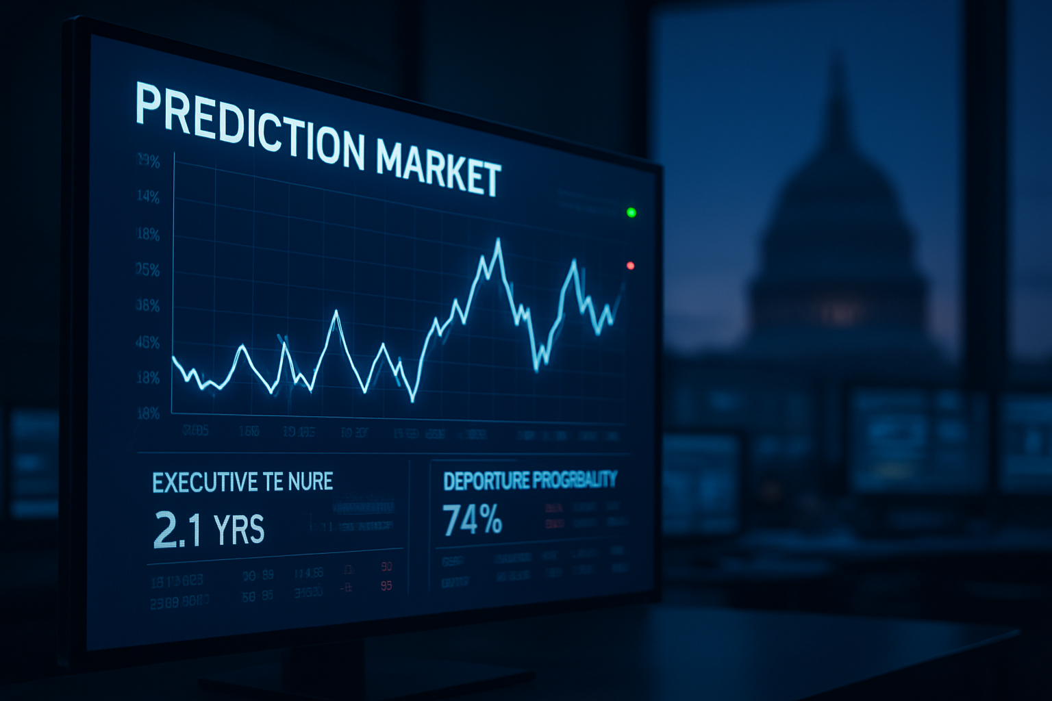 High Stakes in the Cabinet: Noem and Gabbard Lead Kalshi Departure Markets Amid Mounting Controversies