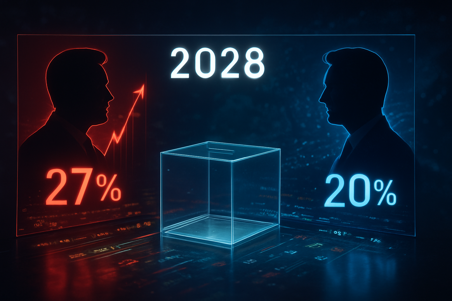 The ‘Liquid Truth’ of 2028: JD Vance and Gavin Newsom Emerge as Early Favorites in the Information Finance Era
